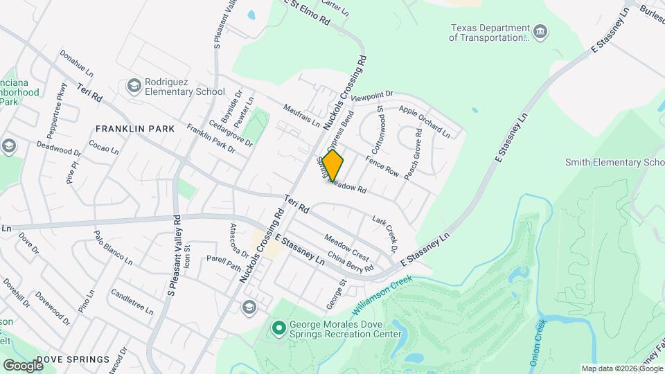 5407 Spring Meadow Rd Map and Location Details