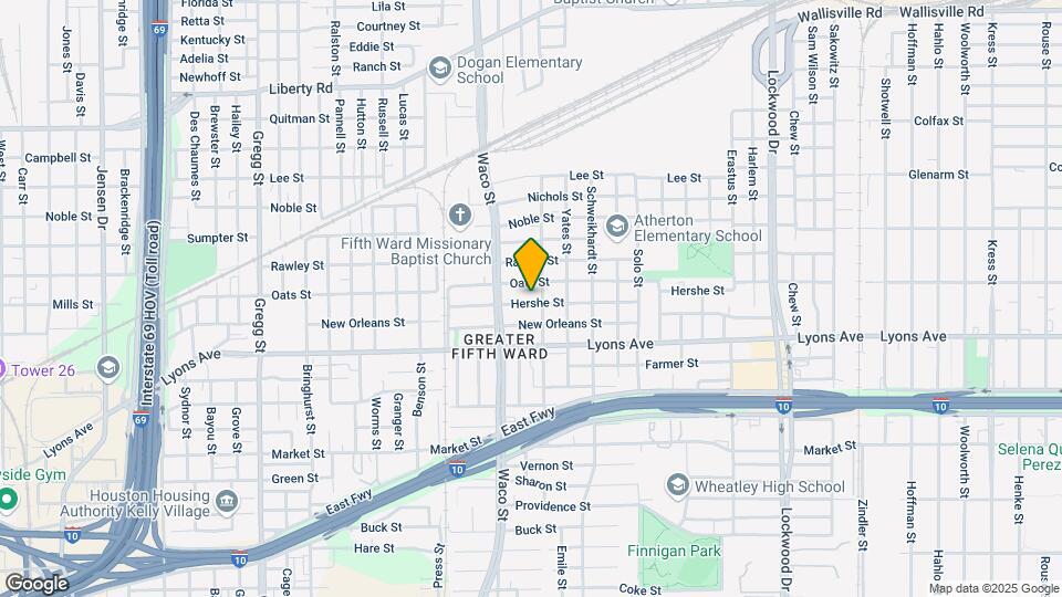 4415 Hershe St Map and Location Details