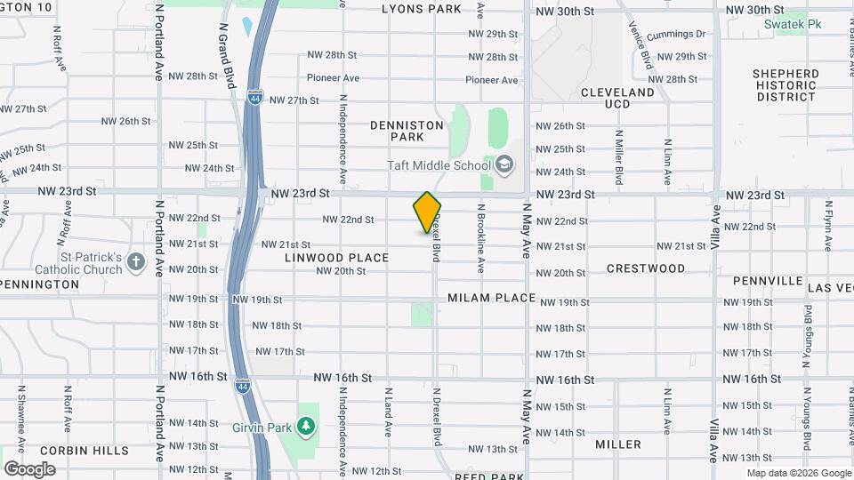 3105 NW 21st St Map and Location Details