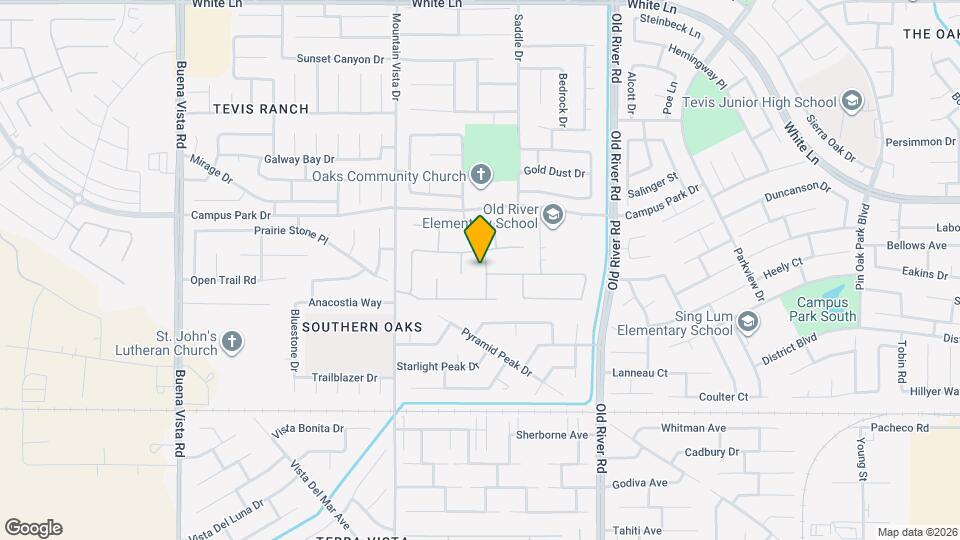 4309 Scribner Way Map and Location Details