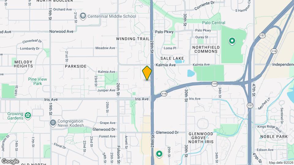 3515 28th St Map and Location Details