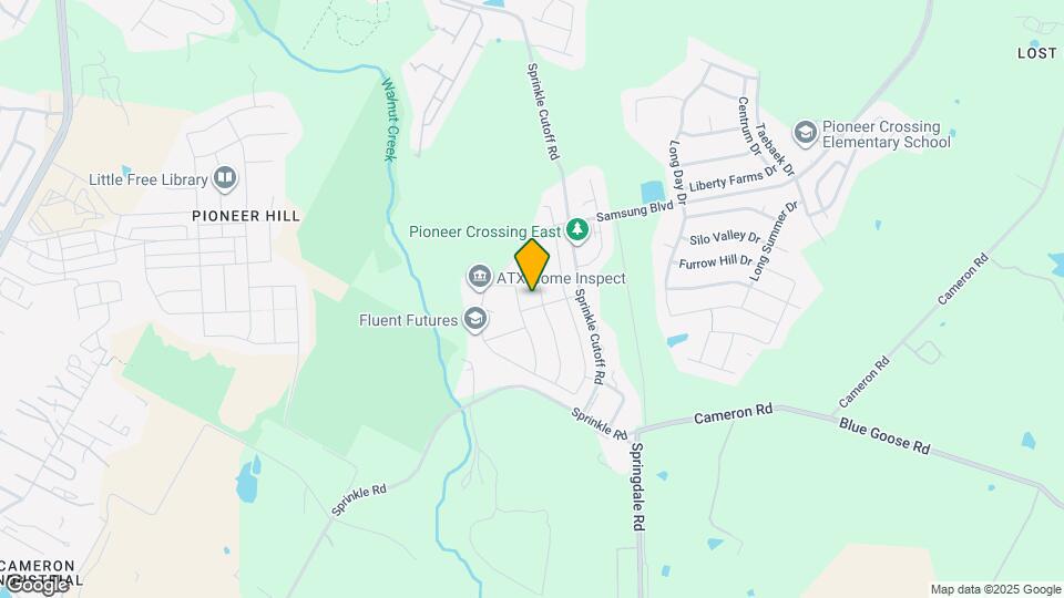 10804 Gonzales Ranger Pass Map and Location Details