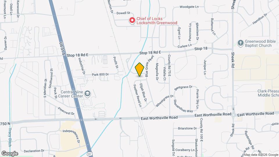 728 Adagio Dr Map and Location Details