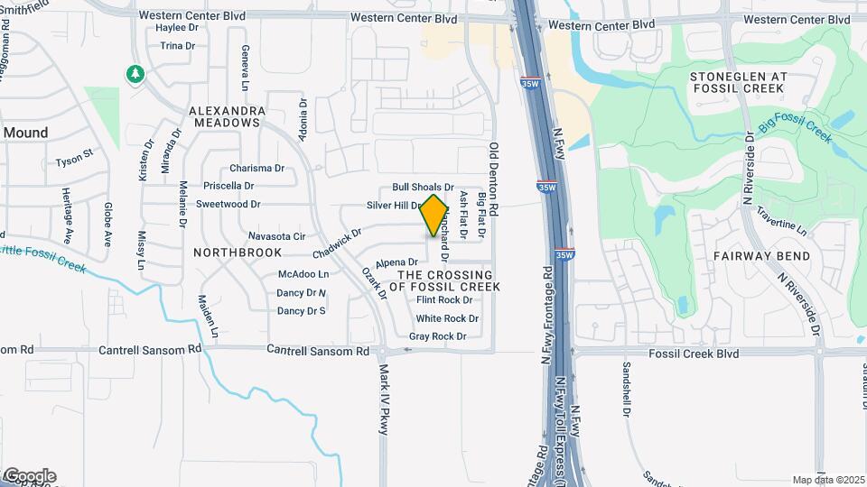 5832 Center Ridge Dr Map and Location Details