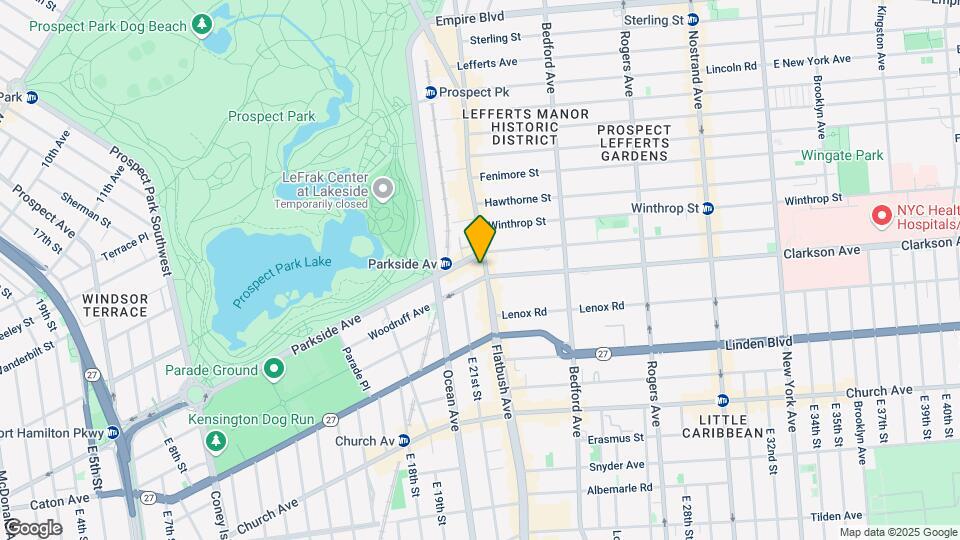 730 Flatbush Ave Map and Location Details