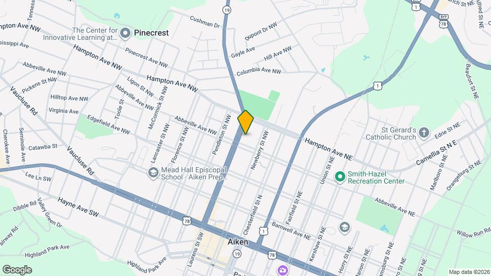 412 Laurens St NW Map and Location Details