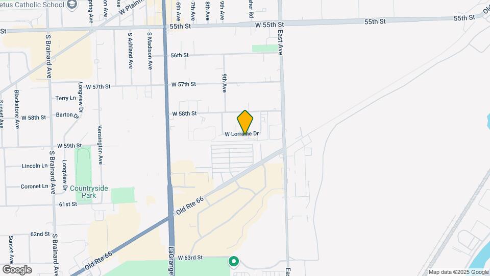 9717 Lorraine Dr Map and Location Details