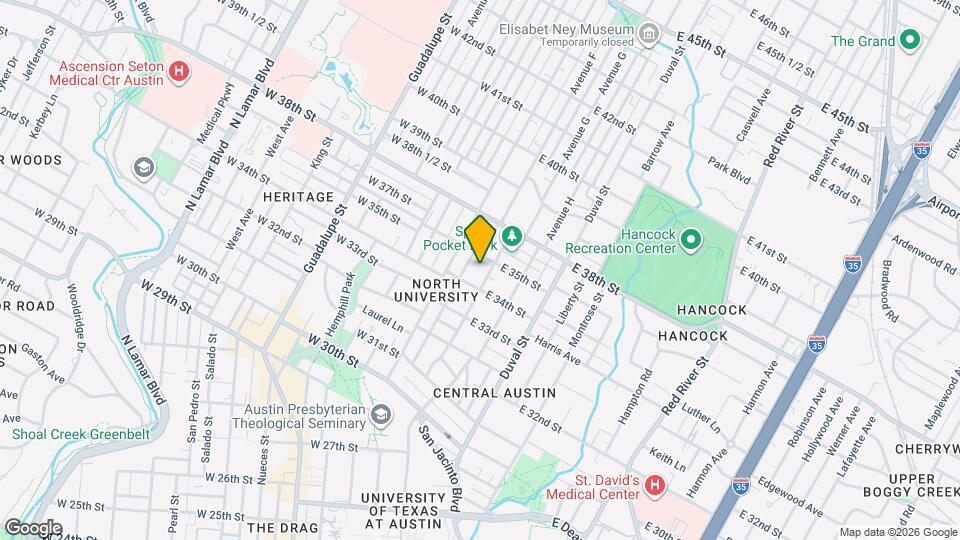 3404 1/2 Grooms St Map and Location Details