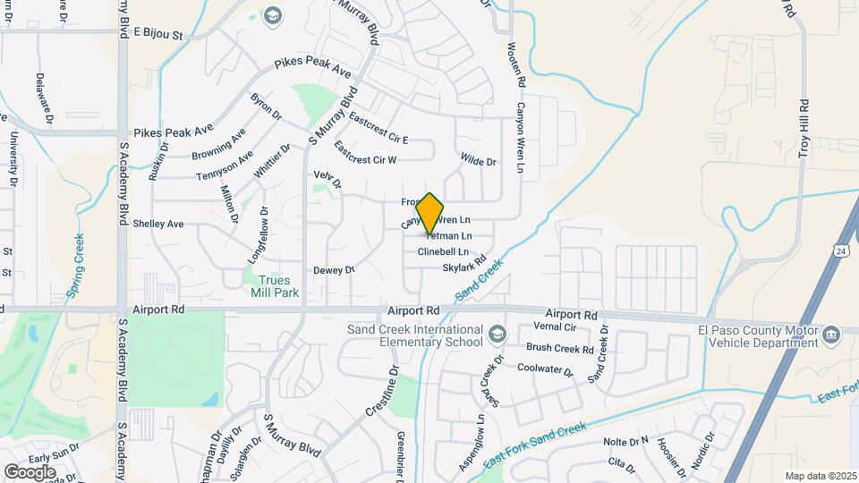 4583 Tetman Ln Map and Location Details