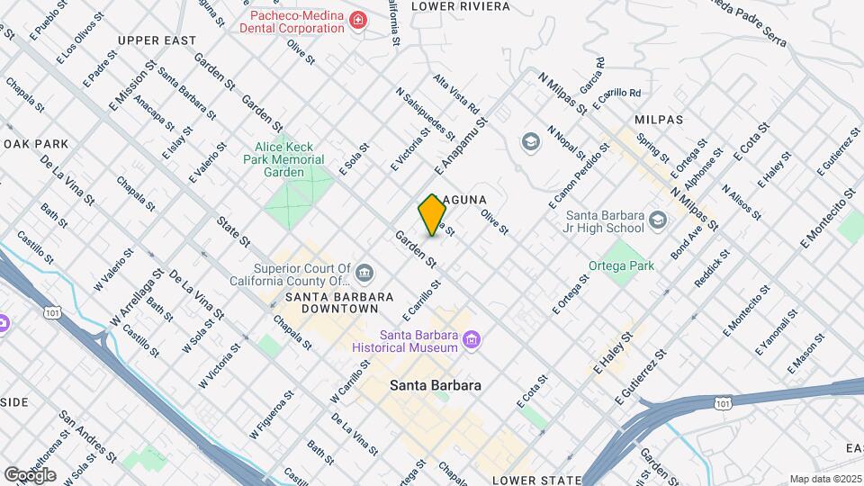 312-314 E Figueroa St Map and Location Details