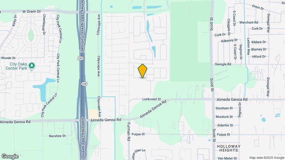 2824 Wingmore Ln Map and Location Details