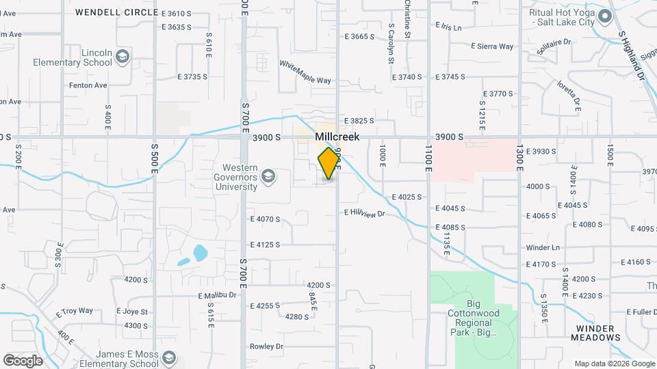 886 E Chase Brk Ln Map and Location Details