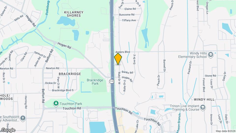 3926 Ruby Dr W Map and Location Details