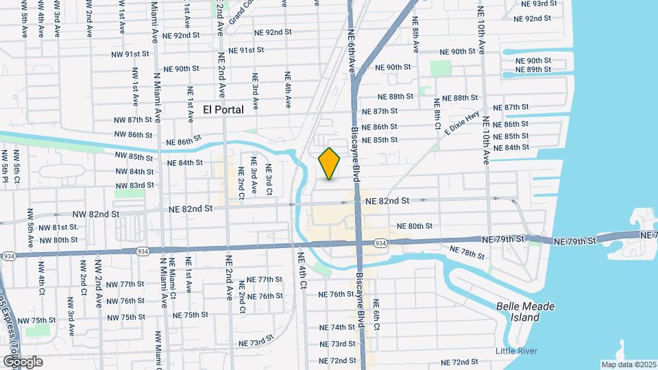 511 NE 82nd Ter Map and Location Details