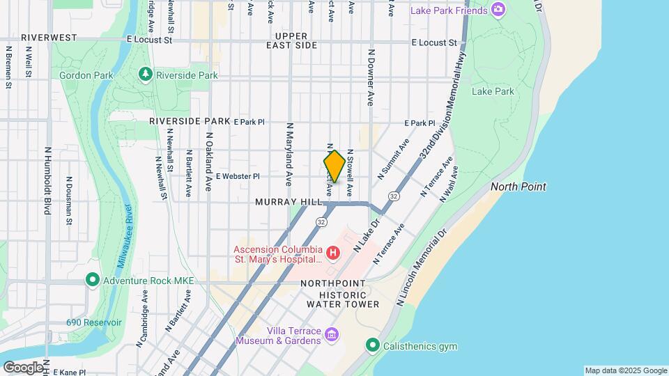 2526-2530 N Prospect Ave Map and Location Details