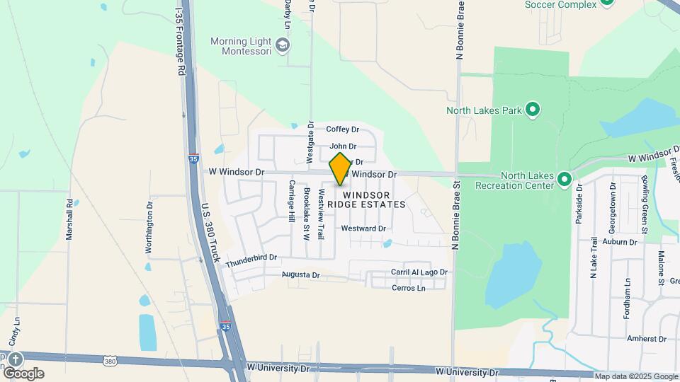 2308 Crestmeadow St Map and Location Details