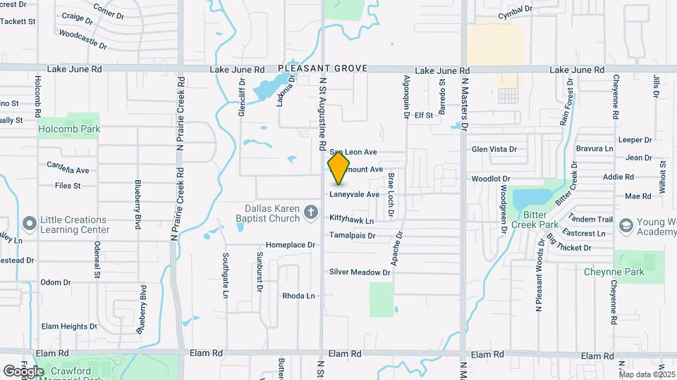 9623 Laneyvale Ave Map and Location Details