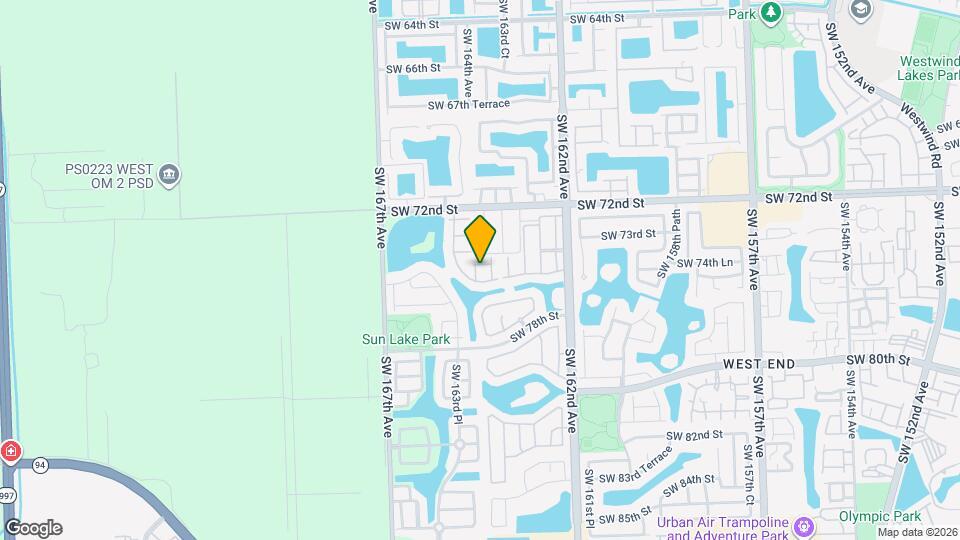 7463 SW 164th Ave Map and Location Details