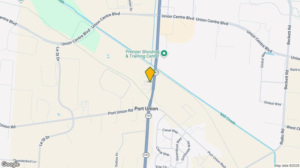 Princeton Village Mobile Home Community Mapa y Detalles de la Ubicación