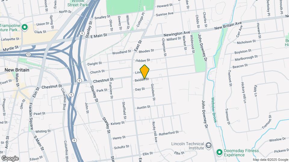 45 Belden St Map and Location Details