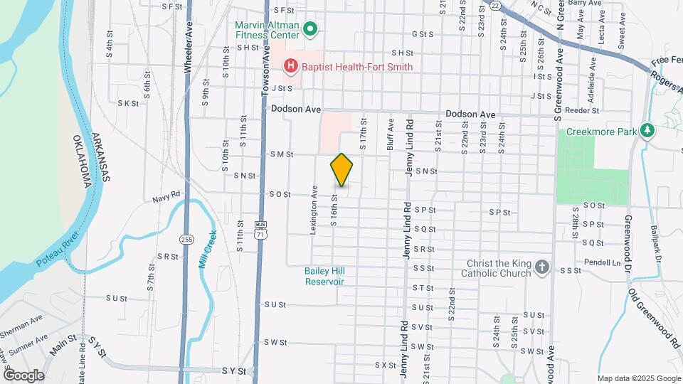 1519 S 16th St Map and Location Details