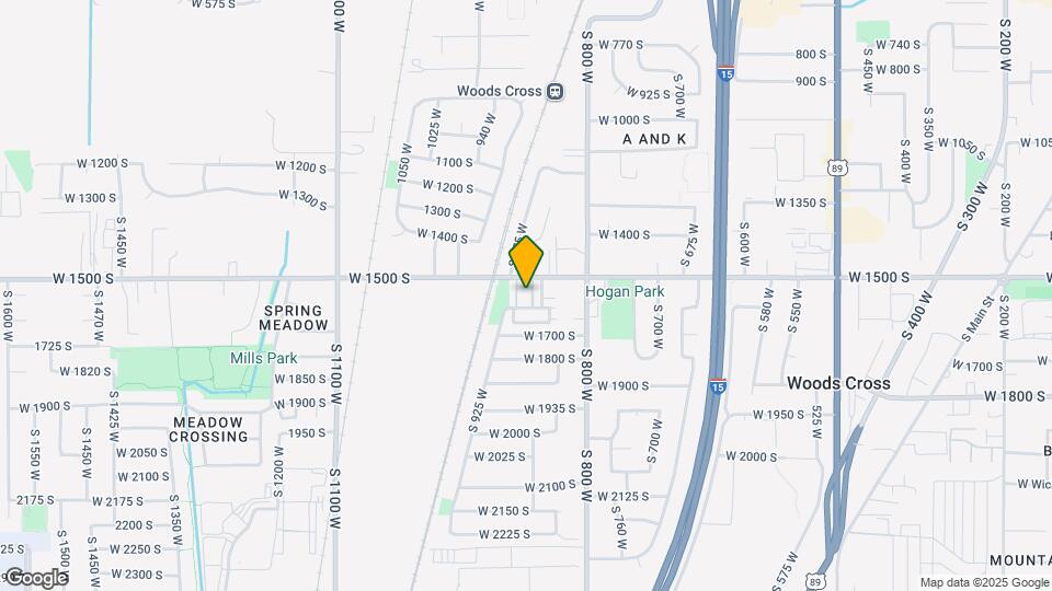 1552 S 850 W Map and Location Details