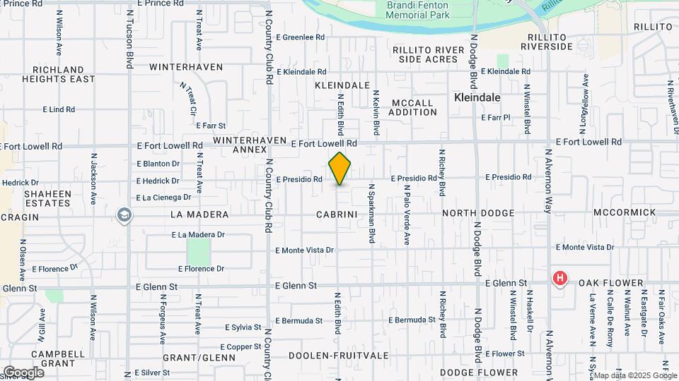 3062 N Edith Blvd Map and Location Details