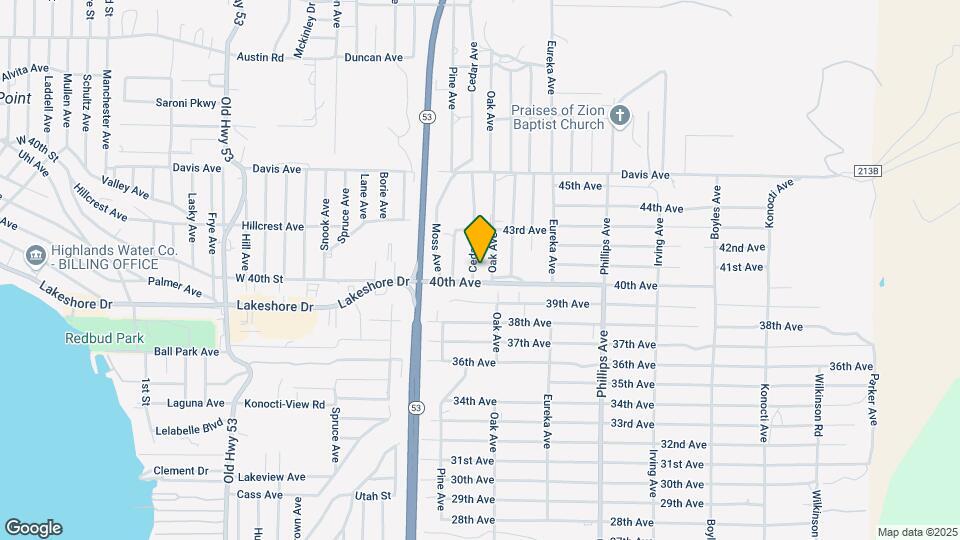 4456 Cedar Ave Map and Location Details