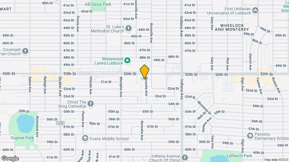 5016 Kenosha Ave Map and Location Details