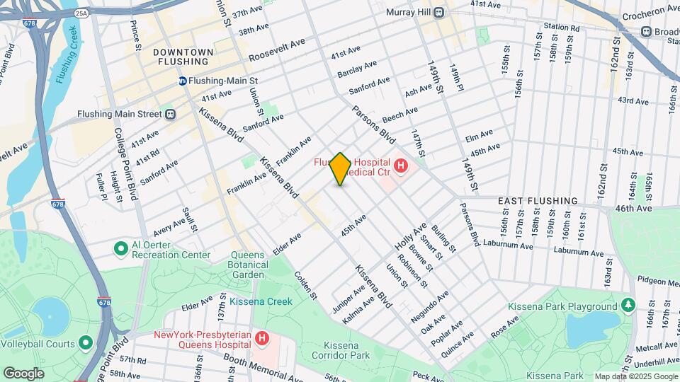 43-22 Robinson St-Unit -2B Mapa y Detalles de la Ubicación