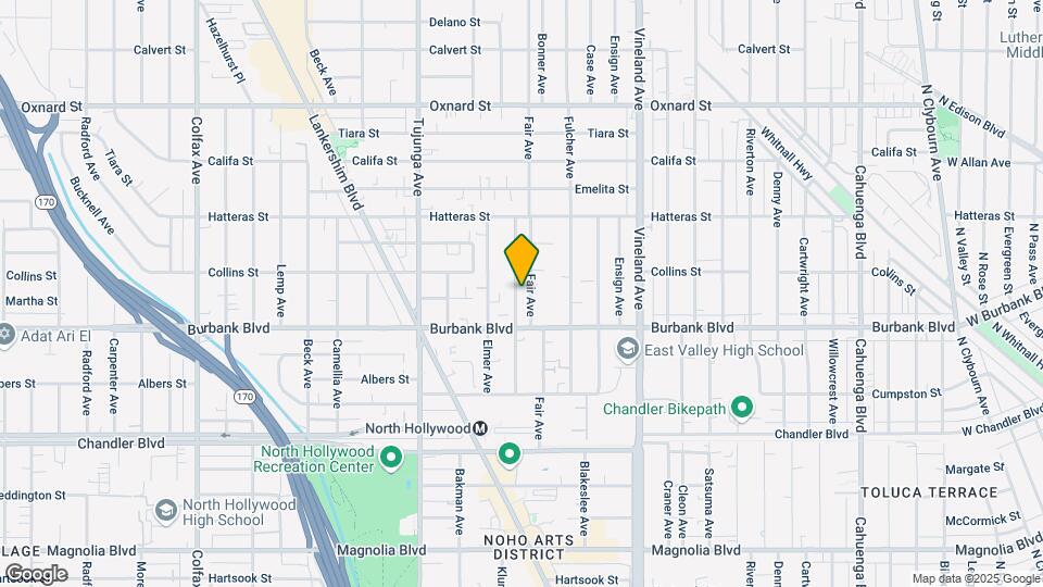 5642 Klump Ave Mapa y Detalles de la Ubicación