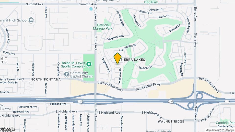 16278 Pablo Creek Ln Map and Location Details