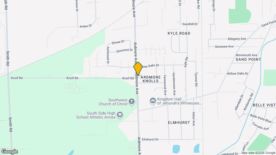 5121 Ardmore Ave Map and Location Details