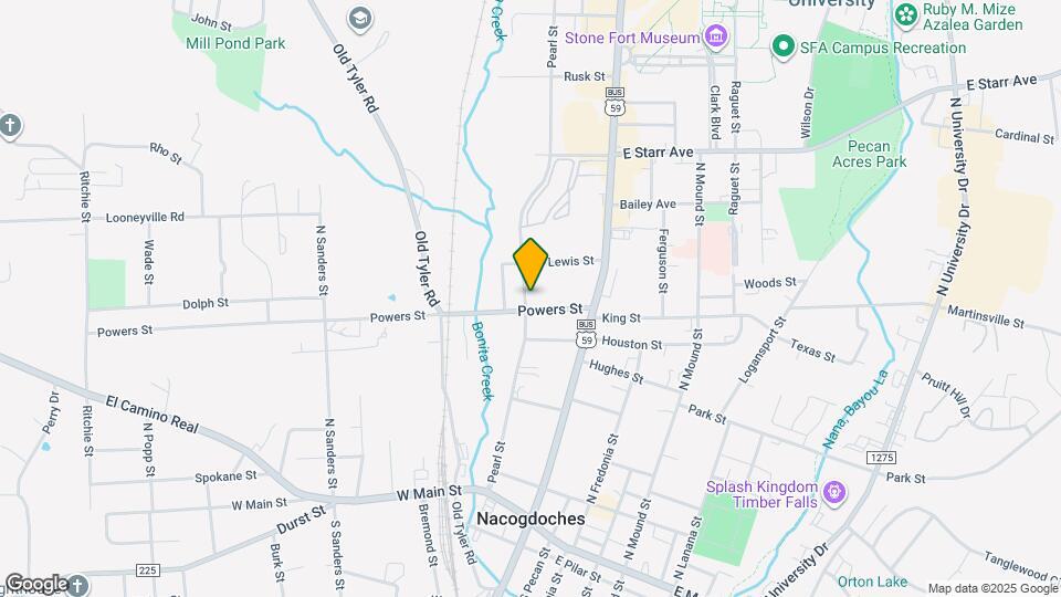 306 Powers St Map and Location Details