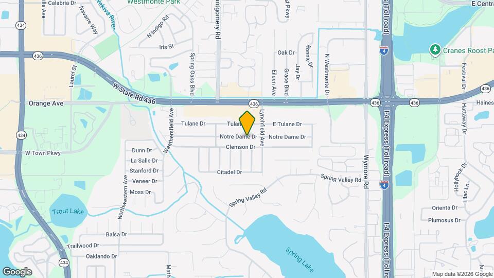 429 Notre Dame Dr Map and Location Details