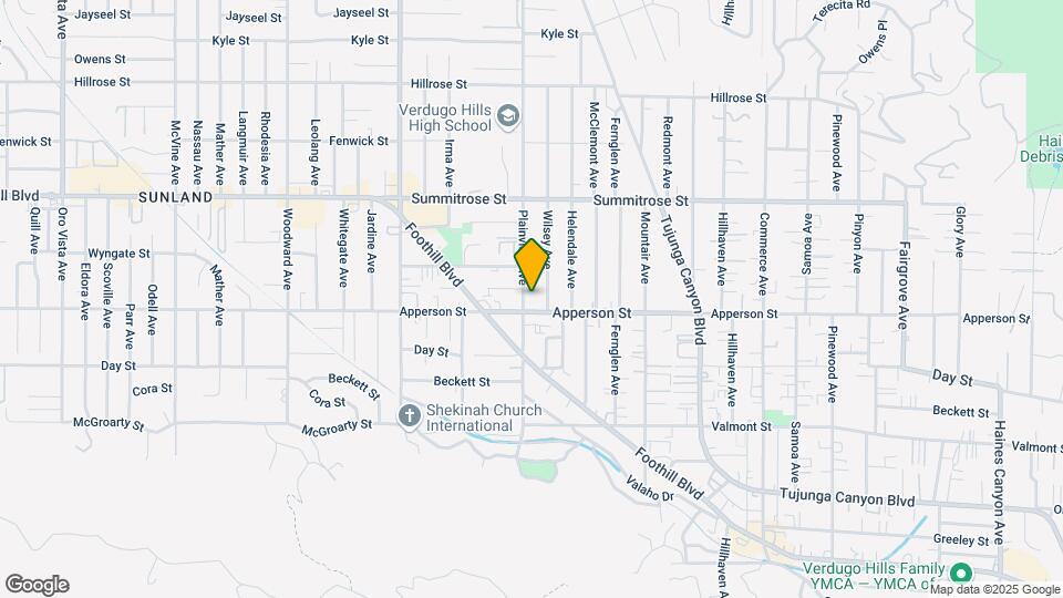 10312 Plainview Ave Mapa y Detalles de la Ubicación