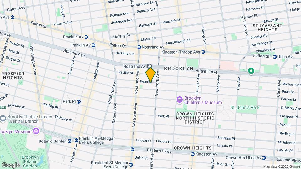1248 Dean St Mapa y Detalles de la Ubicación