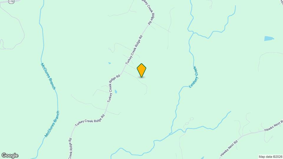 1075 Turkey Creek Ridge Rd Map and Location Details