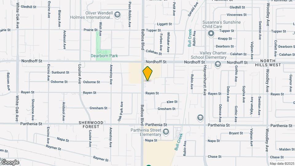 8936 Balboa Blvd Map and Location Details