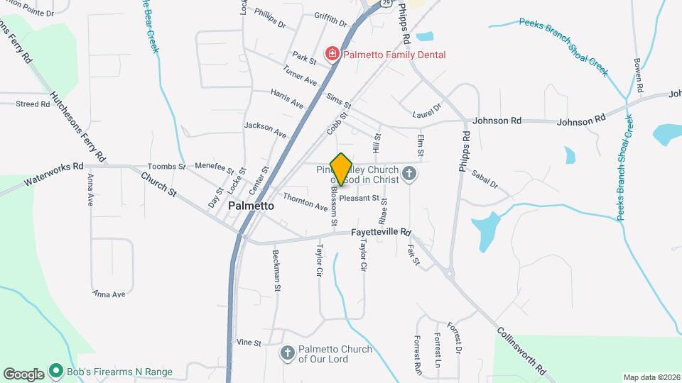 202 1/2 Pleasant St Map and Location Details