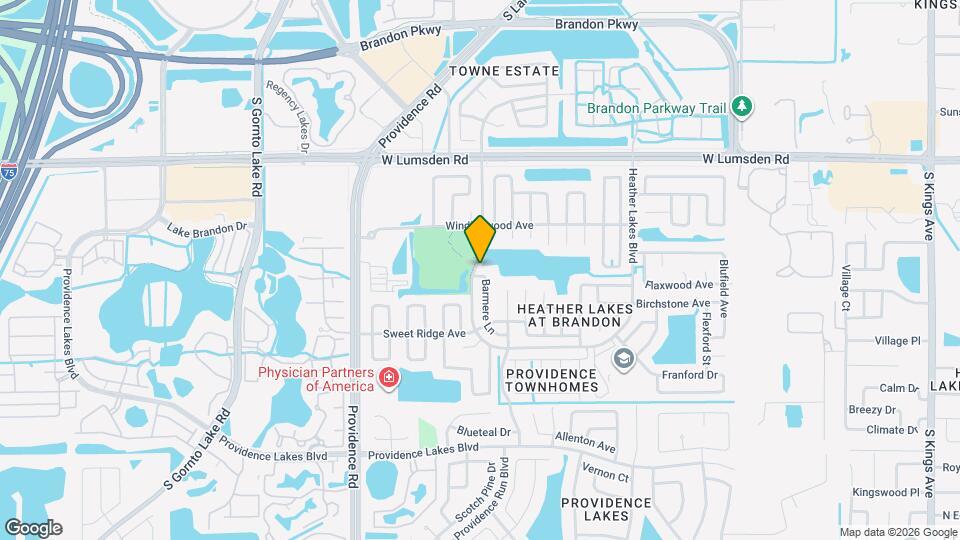 1202 Barmere Ln Mapa y Detalles de la Ubicación