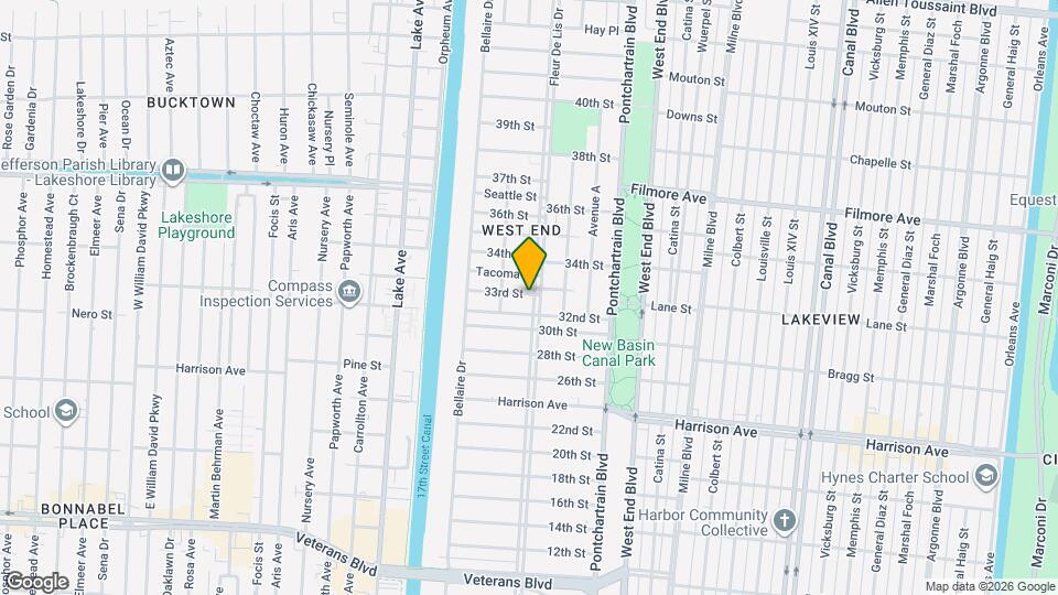 300 33rd St Mapa y Detalles de la Ubicación