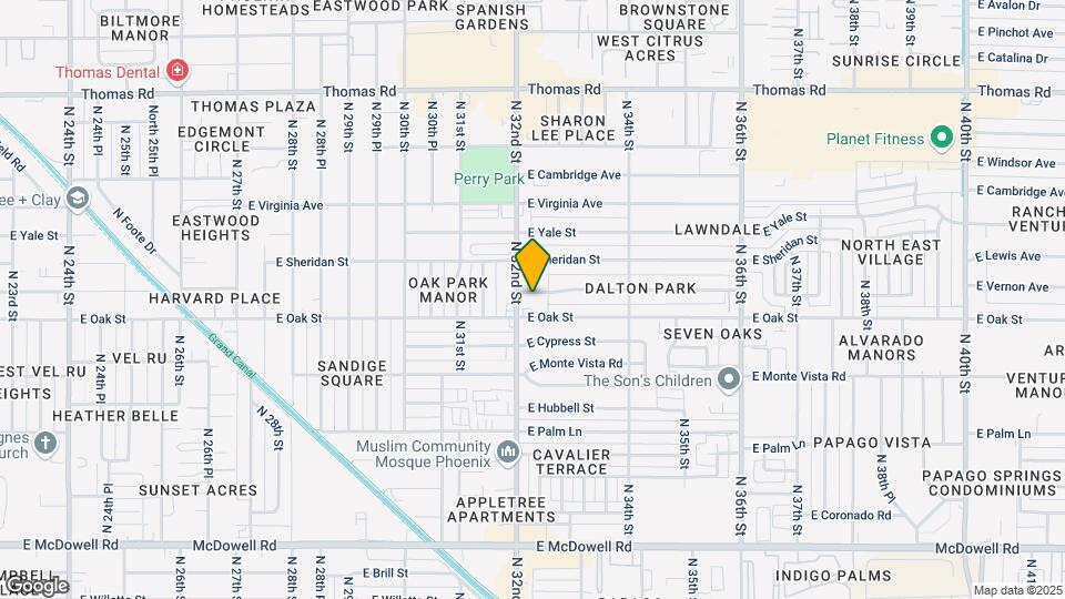 Villa Latina Apartments/Harvard Place Map and Location Details