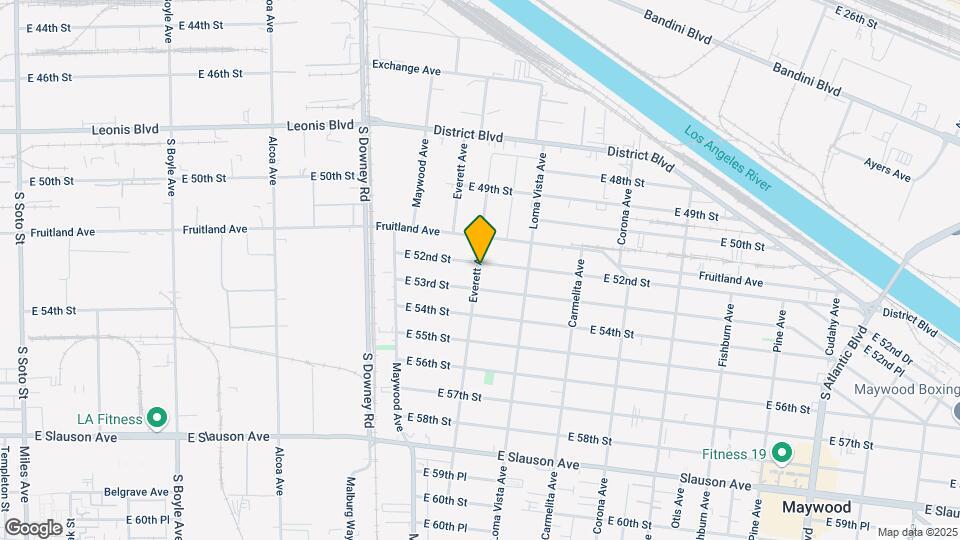 5202 Everett Ave Map and Location Details