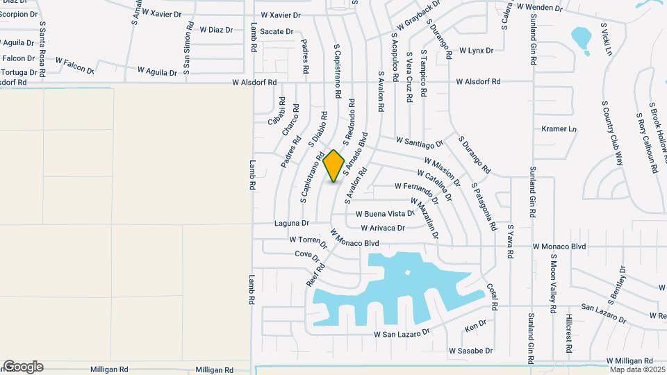 15120 S Amado Blvd Map and Location Details