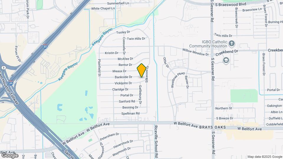 9110 Vickijohn Dr Map and Location Details