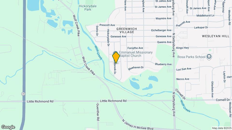 1644 Linnbrook Dr Map and Location Details