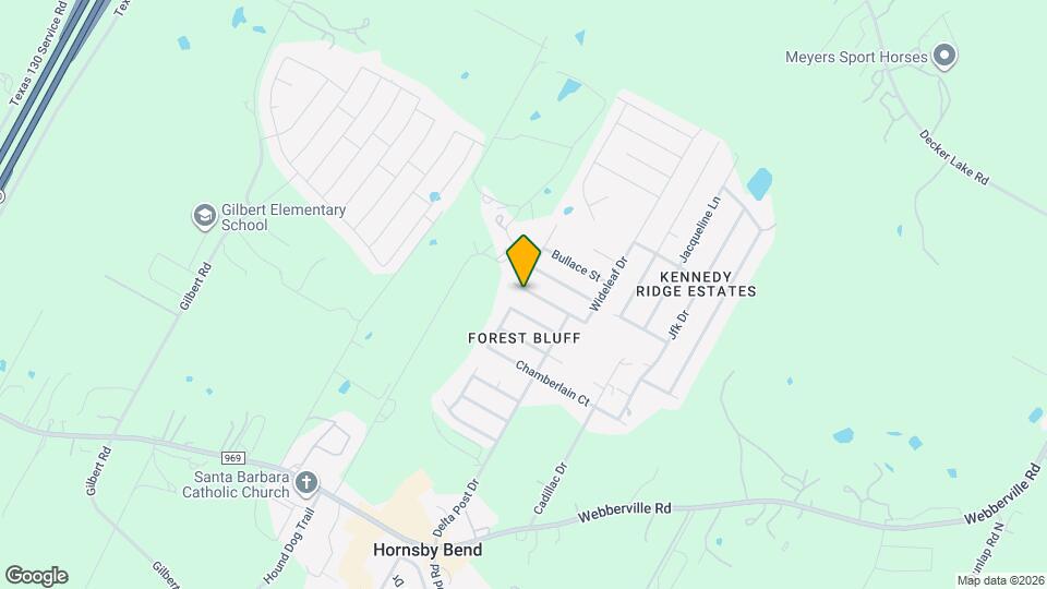 15101 Mimebark Way Mapa y Detalles de la Ubicación