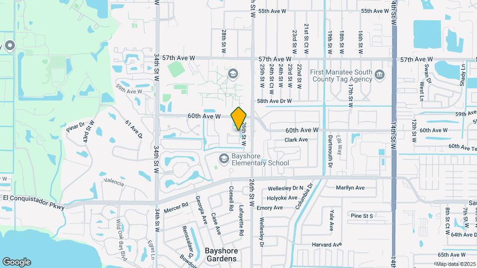2713 60th Ave Dr W Map and Location Details