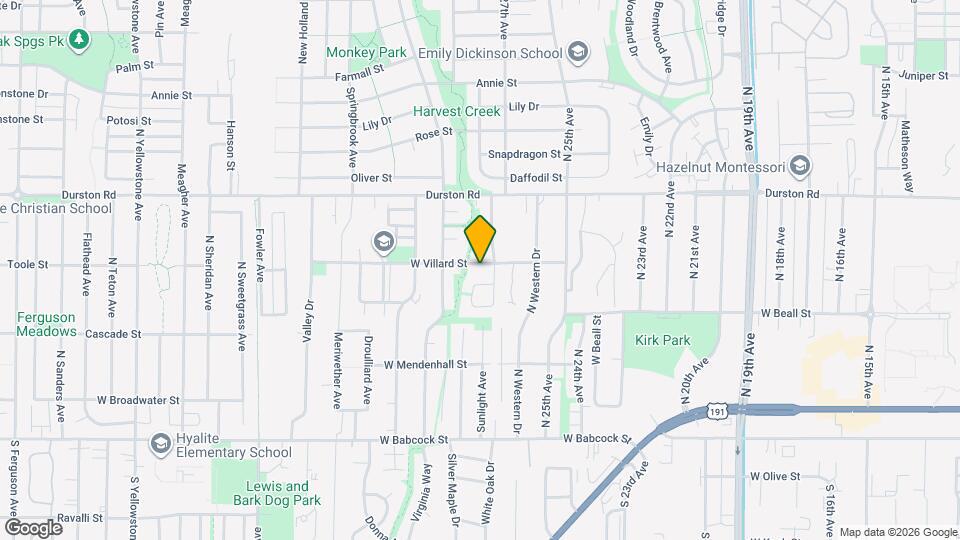 2716 W Villard St Map and Location Details